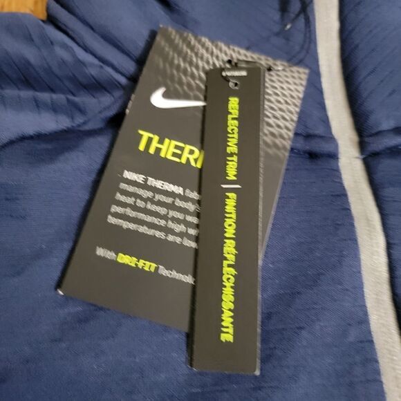 Nike Boston Marathon Therma Fit Running Jacket Navy Blue Women's Size Large L - Picture 5 of 14